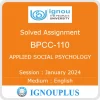 BPCC-110 (English) | July 2023- January 2024 | IGNOU Solved Assignment Guide | N