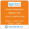 BSOC-110 (English) | July 2023- January 2024 | IGNOU Solved Assignment Guide | N