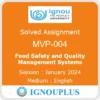 MVP-004 (English) | July 2023 January 2024 | IGNOU Solved Assignment Guide | N